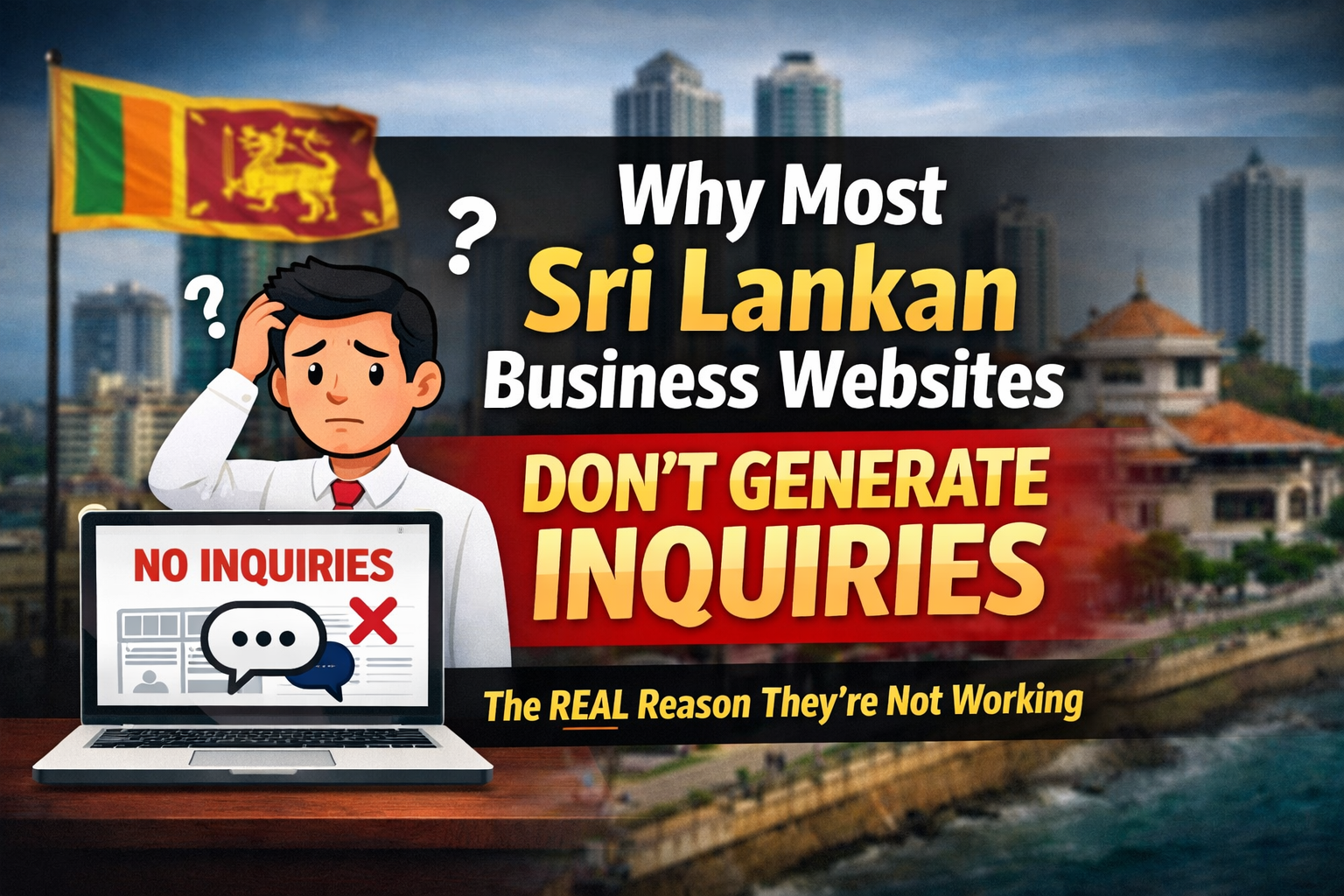 Why Most Sri Lankan Business Websites Don’t Generate Inquiries